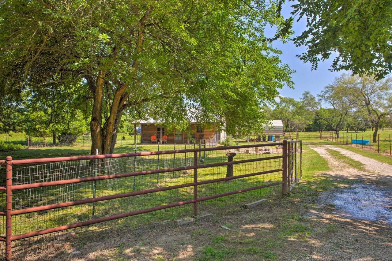 Texas Cabin On 130 Acres Walk To Lake Ray Roberts Collinsville Exterior foto